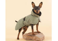 PAIKKA Visibility Winter Jacket Green for Dogs 70cm