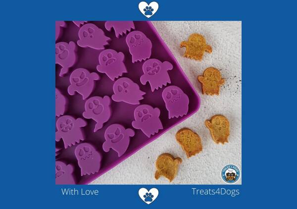 Treats4Dogs Backmatte Geister 2 Stück