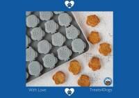 Treats4Dogs Backmatte Eulen 2 Stück