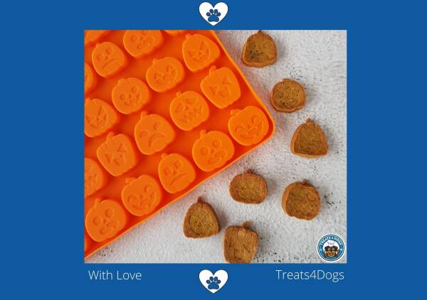 Treats4Dogs Backmatte Kürbisse 2 Stück