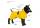 PAIKKA Visibility Raincoat Lite Yellow for Dogs 20cm