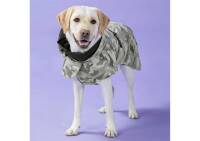 PAIKKA Visibility Winter Jacket Camo for Dogs Green 70cm