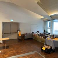 Saal Wandplatz 1 Meter Breite