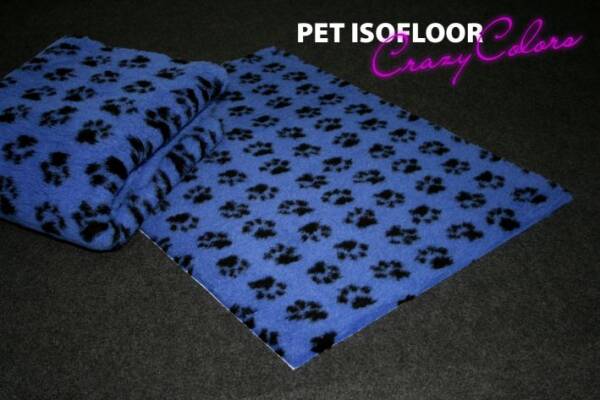 Pet Isoflor SX Blau Pfoetchen 150*100 cm