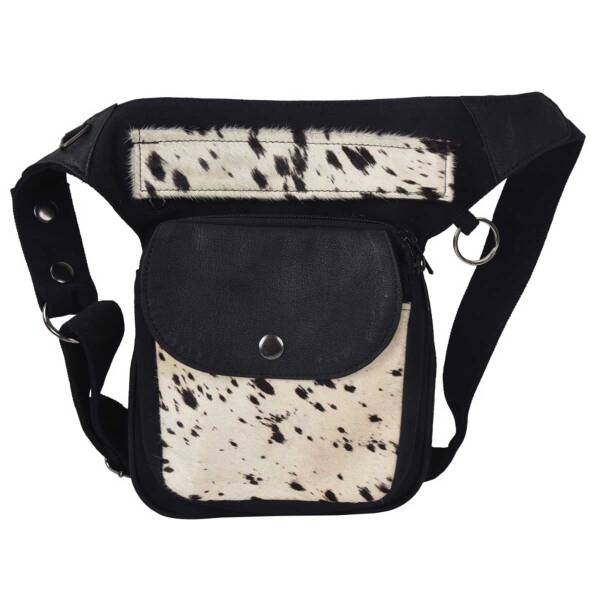 NijensHANNOVER HS Vintage Canvas und Leder mit Fell VI-13