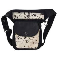 NijensHANNOVER HS Vintage Canvas und Leder mit Fell VI-13