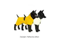 PAIKKA Visibility Raincoat Lite Yellow for Dogs 80cm