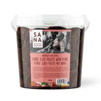 SANA DOG Pferde Slice Filet mit Birne 600g