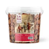 SANA DOG – Hähnchen Sterne (1kg-Eimer)