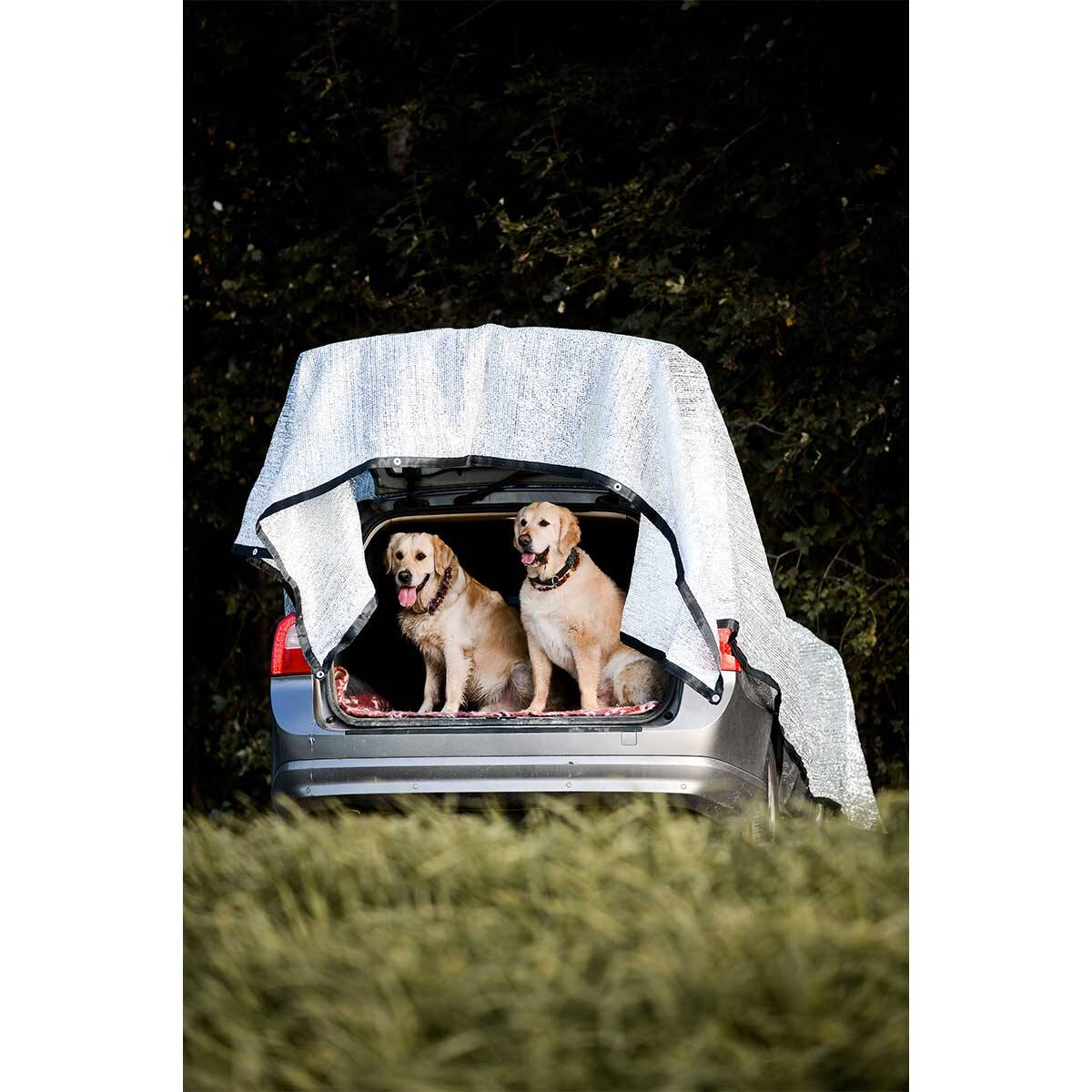 Schattennetz für Hunde – XXL 8x5 m – 95 % Sonnenschutz