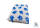 Vet Bed Xtra Soft Grau / Blau Riesenpfoten 150*100 cm