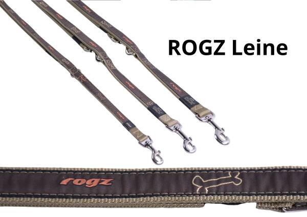 ROGZ Leine Large Braun